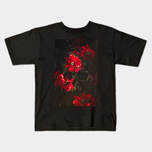 Red Flowers Kids T-Shirt